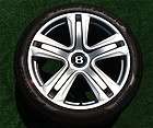Set of NEW OEM 2012 Bentley NEW CONTINENTAL GT 20 inch WHEELS TIRES 
