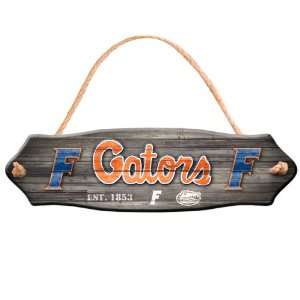  NCAA Florida Gators Fence Wood Sign