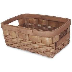   West River Baskets Small Brown Shelf Basket