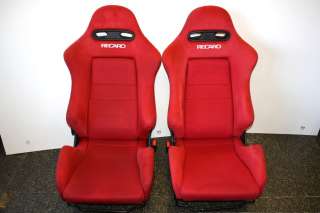   ACURA RSX DC5 RED RECARO SEATS CIVIC INTEGRA RED RECARO SEATS  