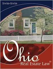 Ohio Real Estate Law, (0324233000), Carol Knowlton Irvin, Textbooks 