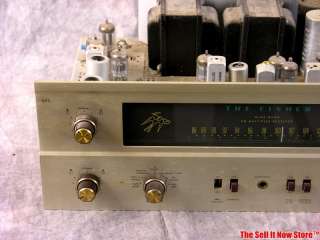 Vintage The Fisher 400 Stereo Integrated Amp Amplifier Tube Receiver 