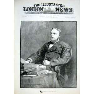  Bottomley Firth Mp 1889 Antique Print Portrait