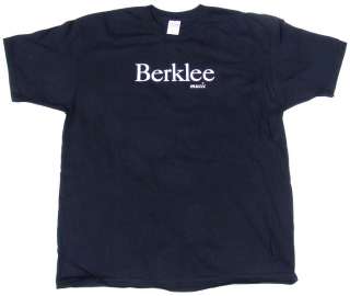 NEW Berklee College of Music Mens XL BLACK T Shirt  