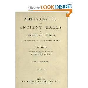  Abbeys, Castles And Ancient Halls Of England And Wales 