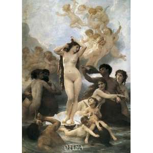  La Naissance De Venus By William a Bouguereau Highest 