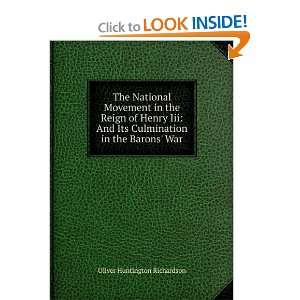  The National Movement in the Reign of Henry Iii And Its 