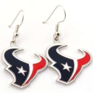 Houston Texans Logo Wire Earrings 