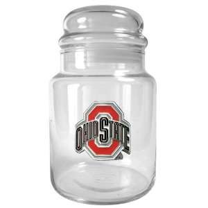  Ohio State Buckeyes 31oz Glass Candy Jar   Primary Logo 