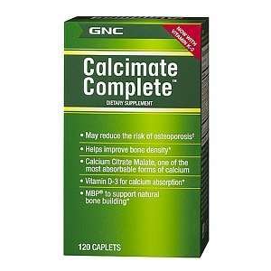  GNC Calcimate Complete, Caplets, 120 ea Health & Personal 