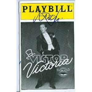   Nouri autographed Playbill Program Victor Victoria