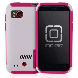 Incipio SILICRYLIC Case for HTC Rezound ADR6425   White/Pink   HT 224 