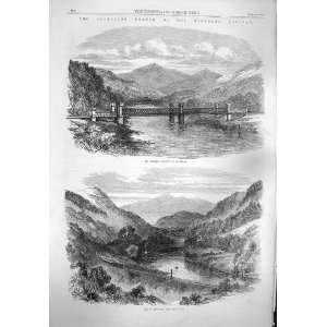  1865 Aberfeldy Highland Railway Tummel Strath Tay