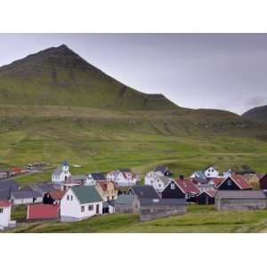  Gjogv, Picturesque Village in the North of Eysturoy, Faroe 