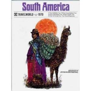  Braniff International South America Tours Booklet 1970 