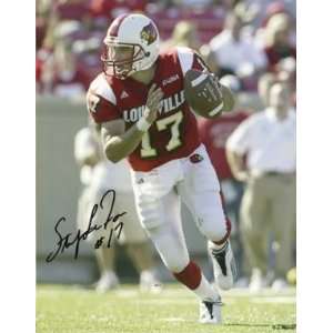  Stefan Lefors Autographed/Hand Signed Louisville Cardinals 