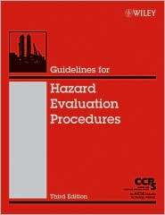  Center for Chemical Process Safety (CCPS), Textbooks   