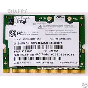 IBM Thinkpad R50 R51 R52 X31 Z60M Wireless WIFI Card  