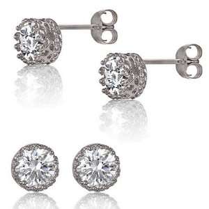   Settings. 5 Carat Total Weight of Top Quality Cubic Zirconia Jewelry