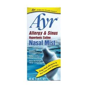  Ayr Allergy and Sinus Hypertonic Saline Mist    1.7 oz 