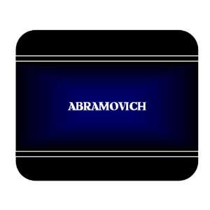  Personalized Name Gift   ABRAMOVICH Mouse Pad 