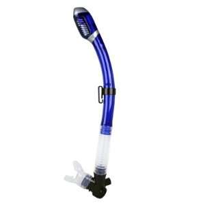  ScubaMax 100% Total Seal Dry Purge w/Whistle Adult Snorkel 