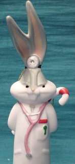 BUGS BUNNY Doc Doctor Looney Tunes GOEBEL Porcelain Xmas ORNAMENT WB 