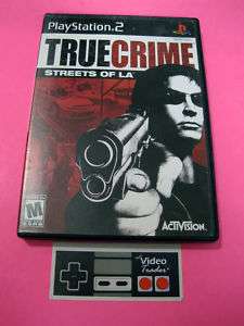 True Crime Streets of LA PS2 Playstation 2 Complete  