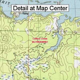   Map   Coffee Creek, Wisconsin (Folded/Waterproof)