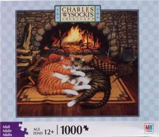NEW~ ALL BURNED OUT Charles Wysocki 1000 pc. Puzzle   RARE  