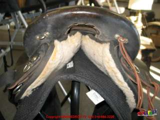 American Saddlery Big Horn Endurance Saddle 16 #117 Black w/Blanket 