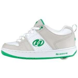  Heelys Cyclone 7222 white/offwht/green roller Shoes   Size 