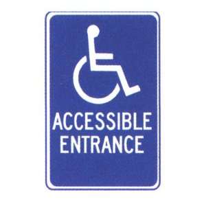  Accessible Entrance Sign