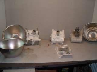 This auction includes three shells, three base/socket assemblies and 