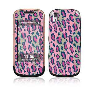  Samsung Instinct S30 Deca Vinyl Skin   Pink Leopard 