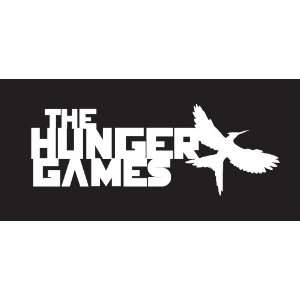  Hunger Games Sticker Decal White 