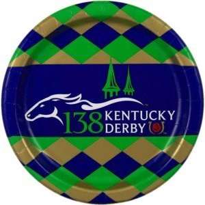  Kentucky Derby 9 Paper Plates   8/pkg., 138th Derby 