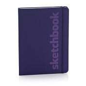 Product Image. Title Ecosystem Recycled Sketchbook Large Grape 