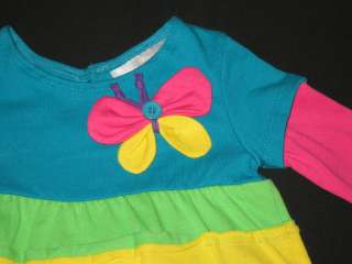 NEW RAINBOW BUTTERFLY Pants Girls Fall Clothes 2T Winter Boutique 