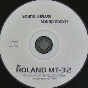  ROLAND MT 32 Sound Editor & Library 