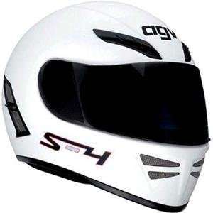  AGV S 4 SV Helmet   Large/Matte White Automotive