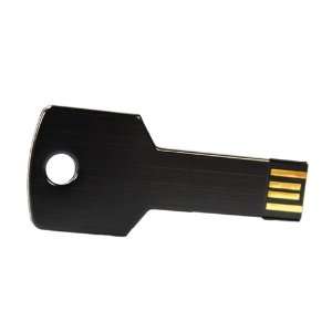  1GB Metal Key USB 2.0 Flash Drive Black Electronics