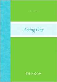 Acting One, (0073514160), Robert Cohen, Textbooks   