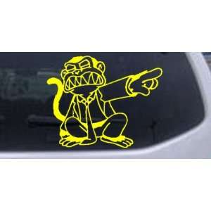  Evil Monkey Cartoons Car Window Wall Laptop Decal Sticker 