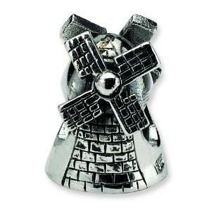  Sterling Silver Reflections Windmill Bead Jewelry