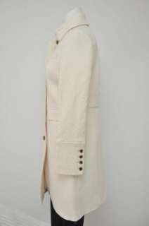 JCREW Petite Double Cloth Metro Coat 2P Sea salt $298  
