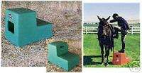 Step Horse Mounting block w/Storage CHEAPER SHIPPING  