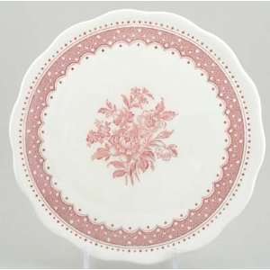  Burleigh Pink Polka Dot and Roses Platter