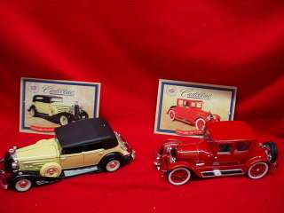 1933 CADILLAC FLEETWOOD AND FIRE CHIEF COMBO 1/32 SCALE  