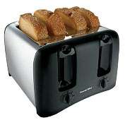 Product Image. Title Proctor Silex Cool Wall 24608 Four Slice Toaster